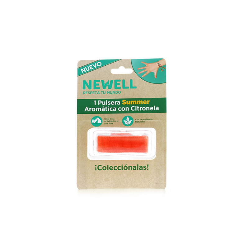 Newell Pulsera Summer Tela con Citronela 1Ud