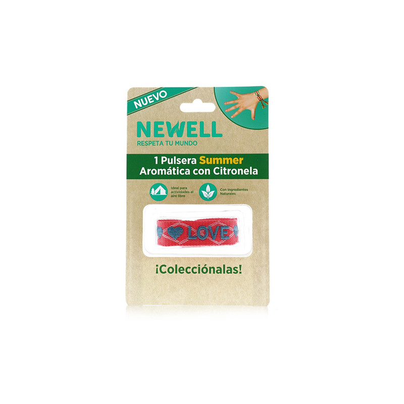 Newell Pulsera Summer Tela con Citronela 1Ud