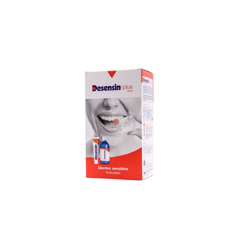 Dentaid Desensin Plus Colutorio 500ml + Pasta Dentifrica 125ml