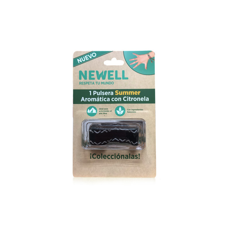 Newell Pulsera Summer Tela con Citronela 1Ud