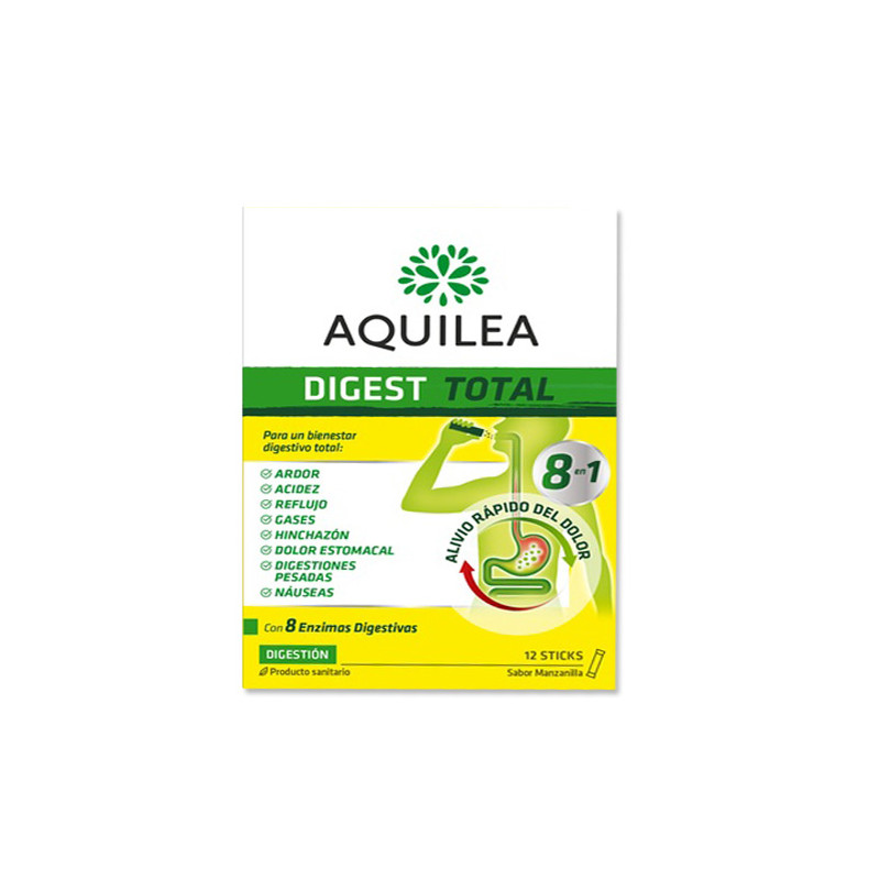 Aquilea Digest Total Sabor Manzanilla 12 Sticks