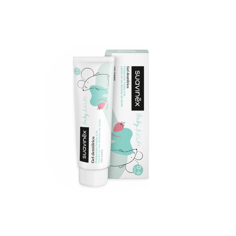 Suavinex Baby & Kids Gel Dentifrico Fresa 50ml