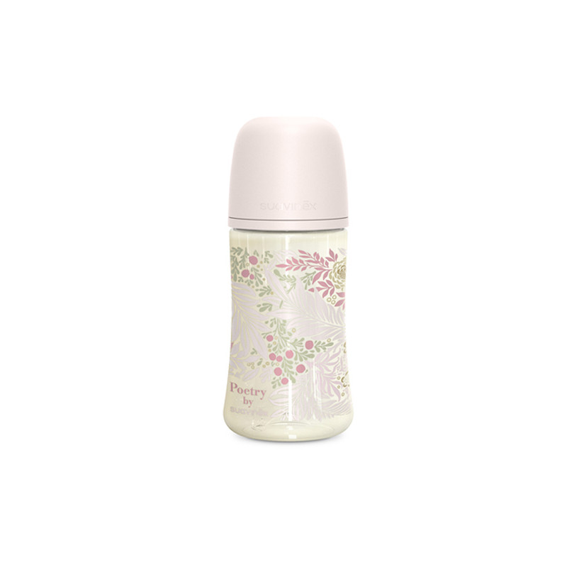Suavinex Poetry Biberon Poliamida Flujo Medio 3m+ 270ml