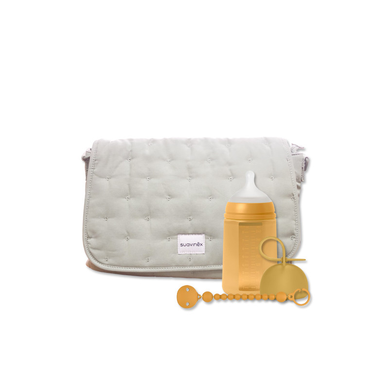 Suavinex Poetry Bolso Maternidad Bandolera Verde