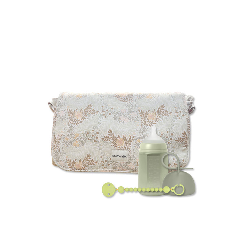 Suavinex Poetry Bolso Maternidad Bandolera Estampado