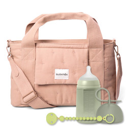 Suavinex Poetry Bolso Paseo Panera Rosa