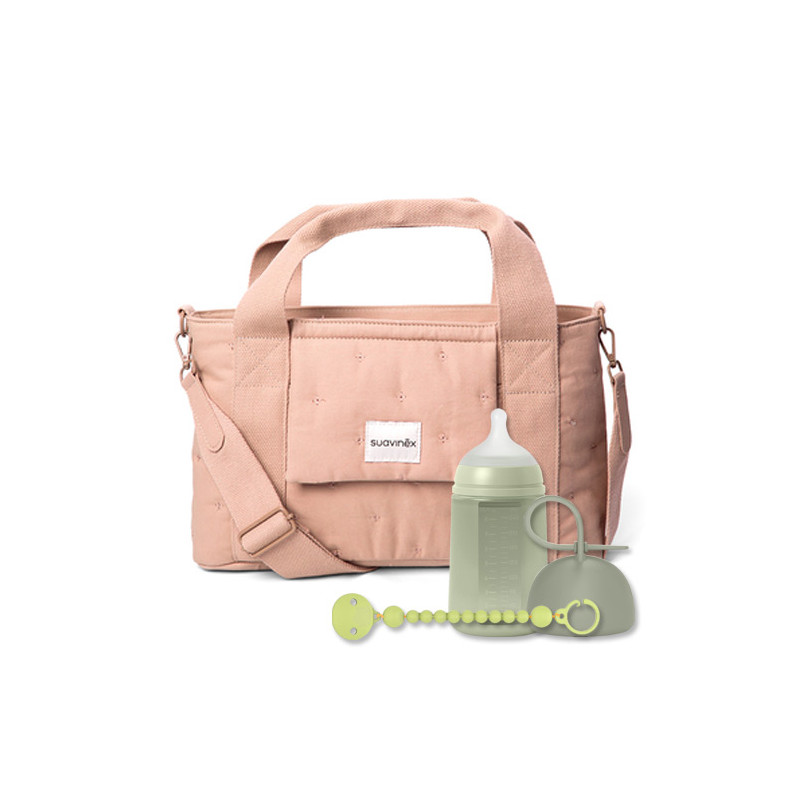 Suavinex Poetry Bolso Paseo Panera Rosa
