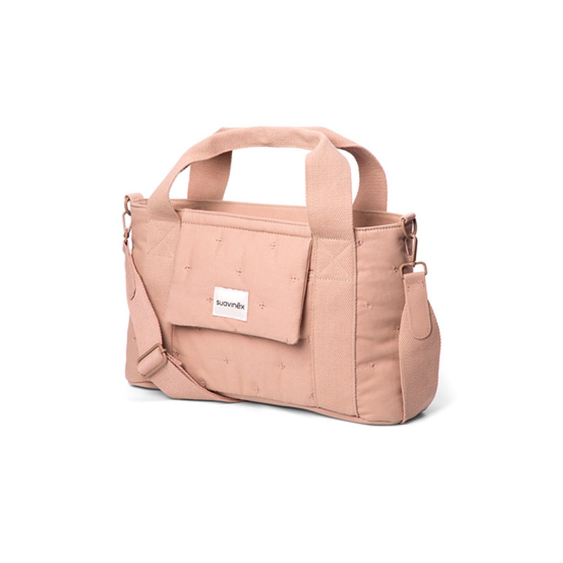 Suavinex Poetry Bolso Paseo Panera Rosa