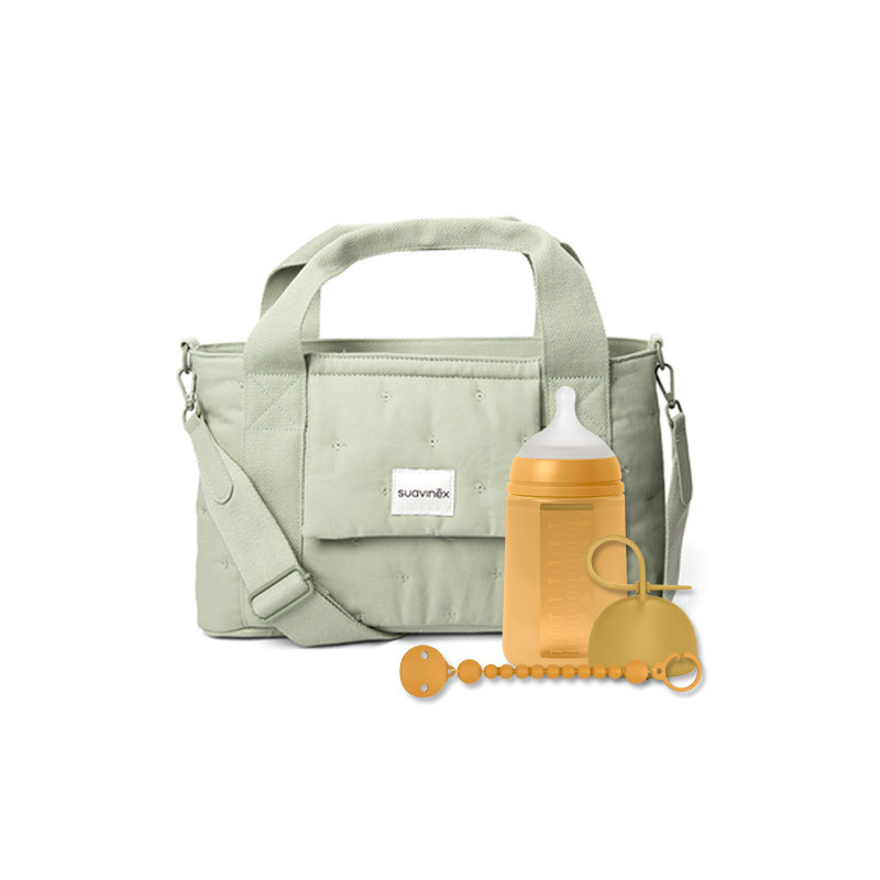 Suavinex Poetry Bolso Paseo Panera Verde