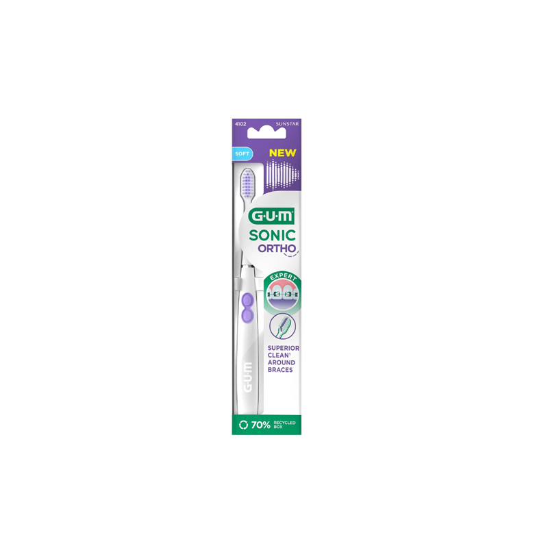 Gum Ortho Cepillo Sonico Suave 1Ud