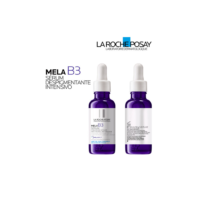 Mela B3 Serum 30ml+ Gel 200ml +Anthelios Spf50+.R. Posay