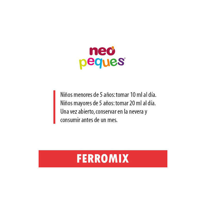 Neo Peques Ferromix 150ml