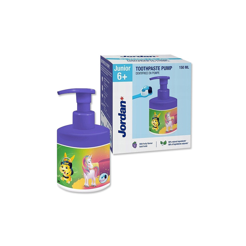 Jordan Pasta Dientes +6 Años Dosificador 150ml