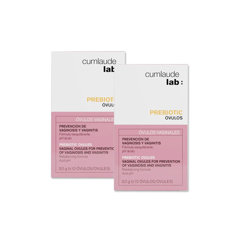 Cumlaude Lab Prebiotic Ovulos Vaginales Duplo 2x10Uds