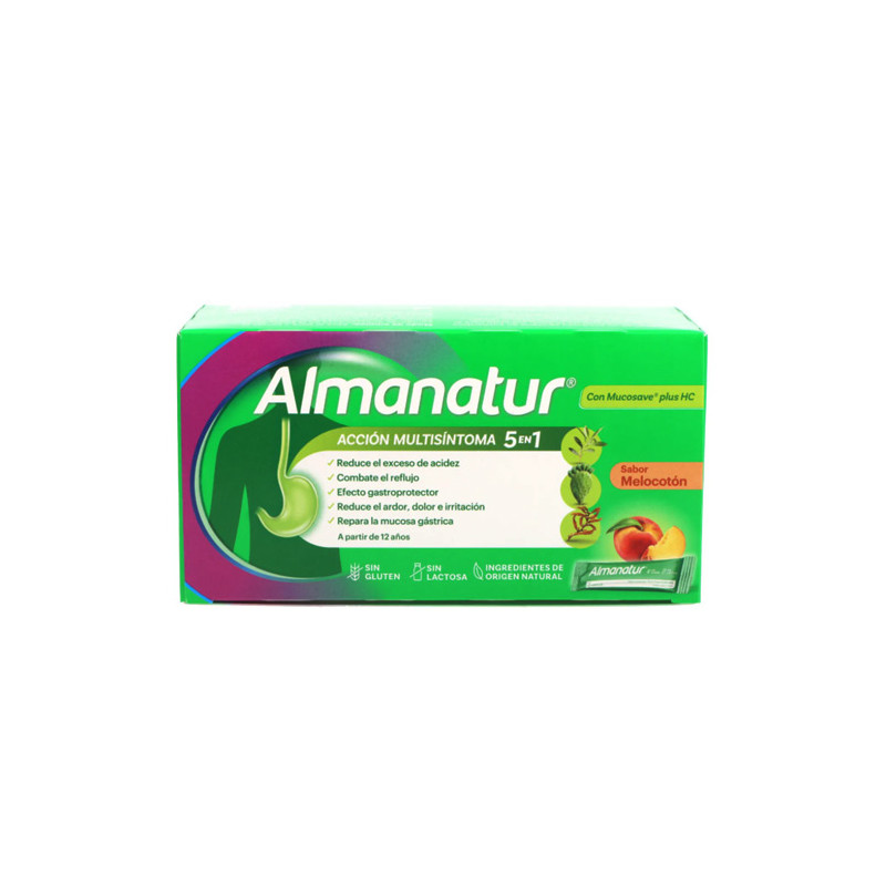 Almanatur Accion Multisintoma 5en1 Melocoton 20 Sticks