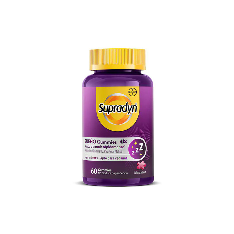 Supradyn Sueño Arandanos 60 Gummies