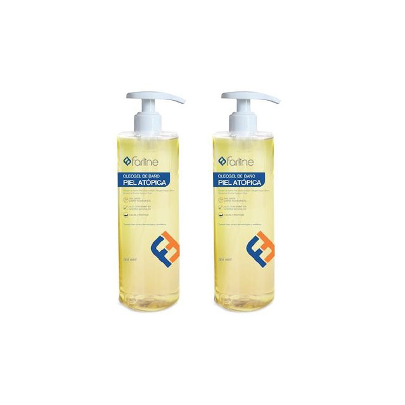 Farline Oleogel de Baño Piel Atopica Duplo 2x500ml