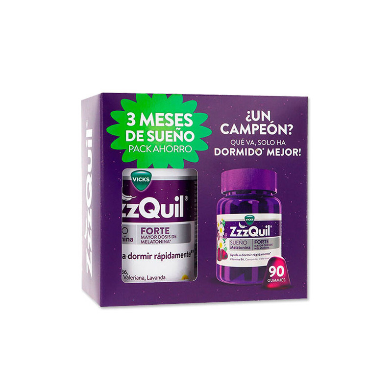 Vicks ZzzQuil Sueño Forte 90 Gummies