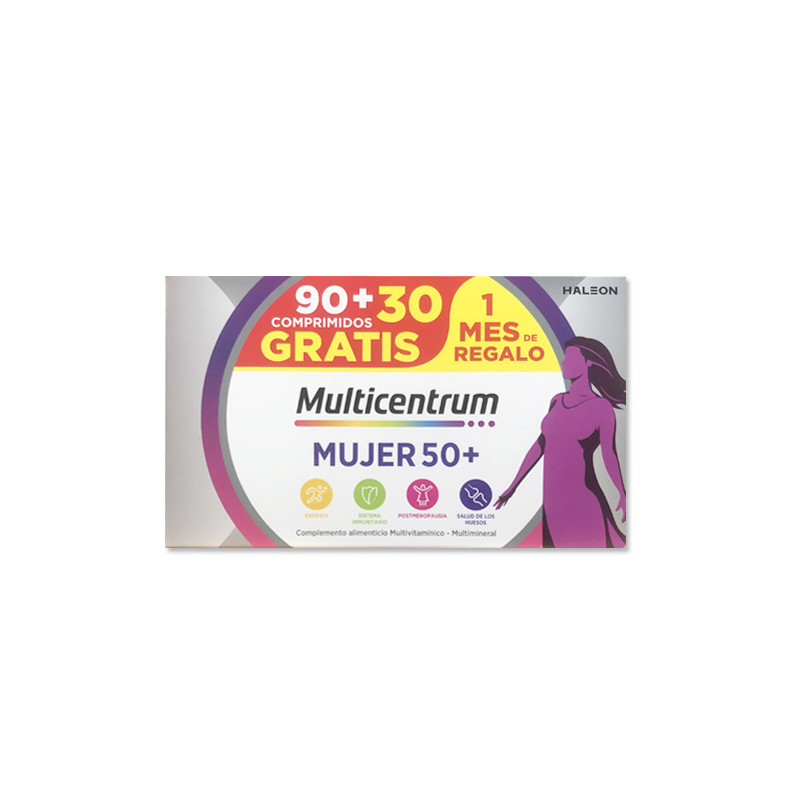 Multicentrum Mujer 50+ 120Comp