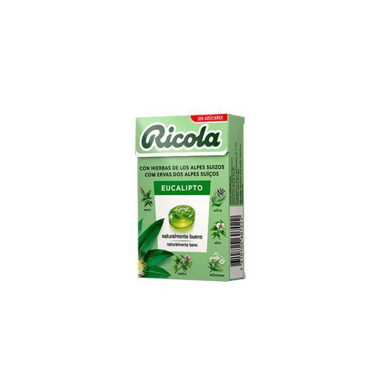 Ricola Caramelos Eucalipto Sin Azucar 50gr