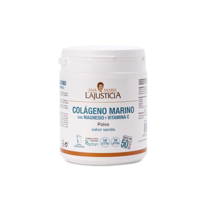 Lajusticia Colageno Marino Magnesio y VitaminaC Sandia 350gr