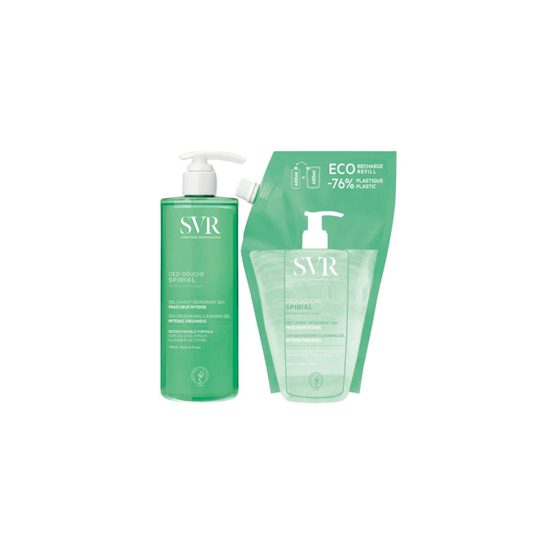 SVR Spirial Gel Limpiador Duplo 2x400ml