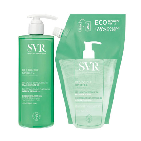 SVR Spirial Gel Limpiador Duplo 2x400ml