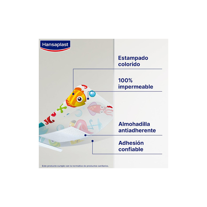 Hansaplast Aqua Protect Apositos Impermeables Infantiles 20uds