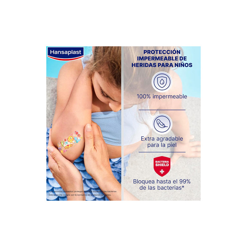 Hansaplast Aqua Protect Apositos Impermeables Infantiles 20uds