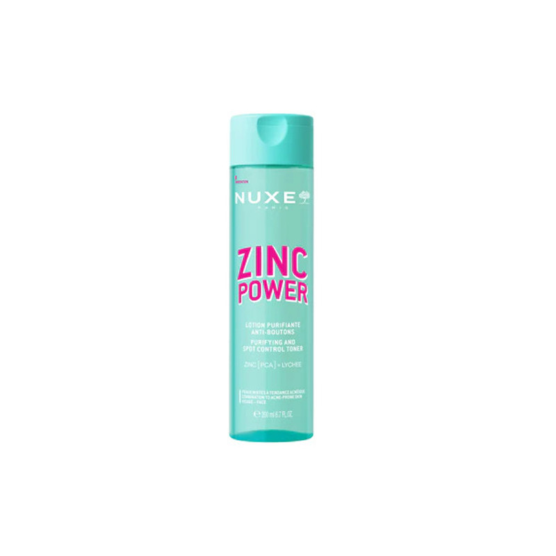 Nuxe Zinc Power Loción Purificante Anti-Imperfecciones 200ml