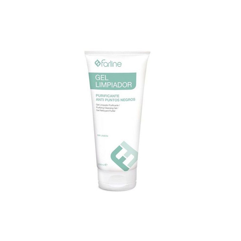 Farline Gel Limpiador Sin Jabon Anti-Puntos Negros 200ml