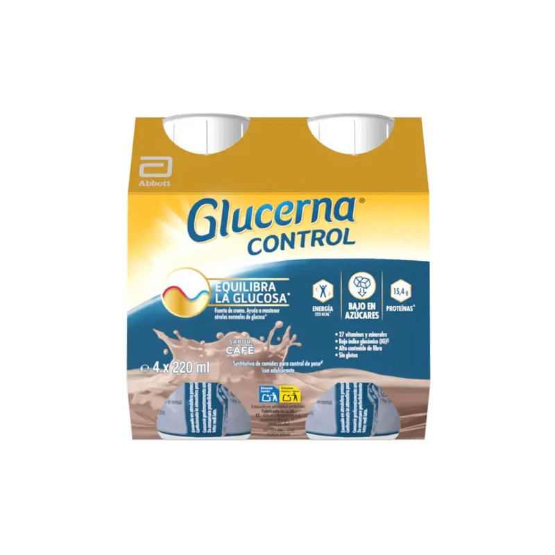 Glucerna Control Cafe 4x220ml
