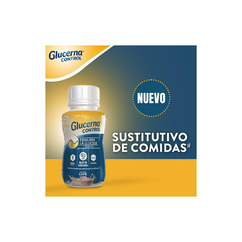 Glucerna Control Cafe 4x220ml