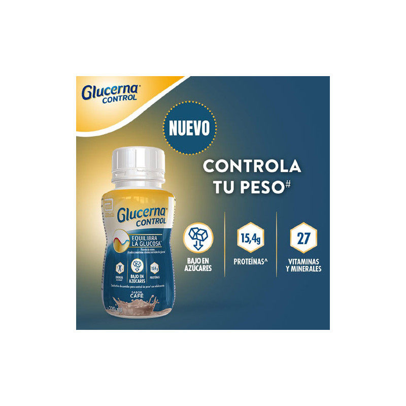 Glucerna Control Cafe 4x220ml