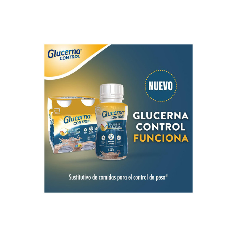 Glucerna Control Cafe 4x220ml