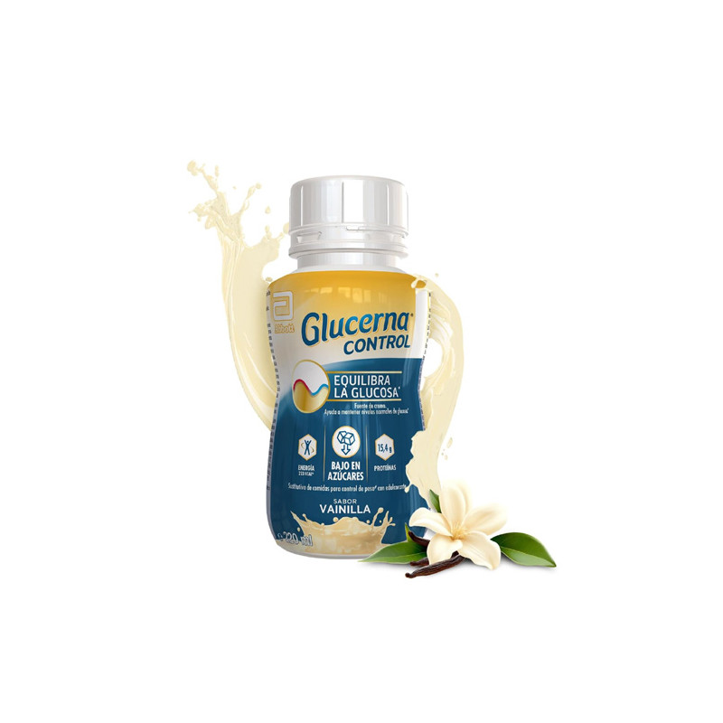 Glucerna Control Vainilla 4x220ml
