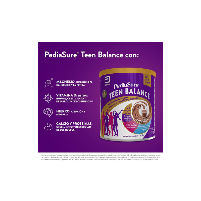 Pediasure Teen Balance Chocolate 400gr