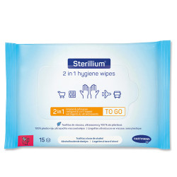 Hartmann Sterillium Toallitas 2en1 Limpiadoras Hidratantes 15uds