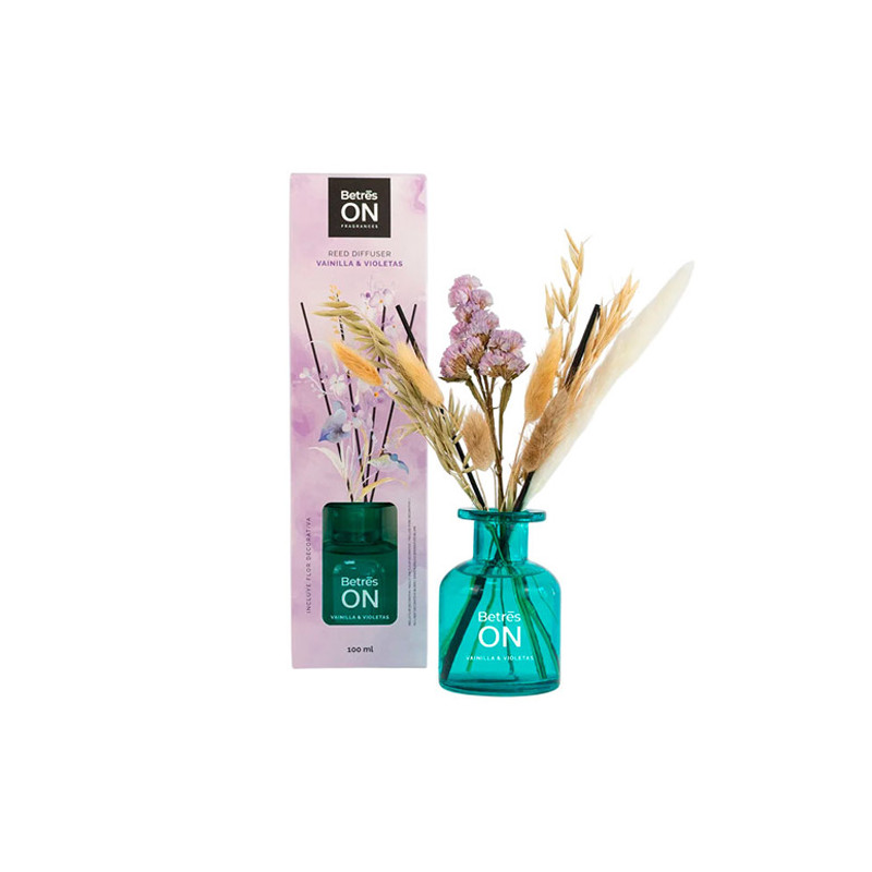 Betres On Ambientador Mikado Vainilla y Violetas 100ml