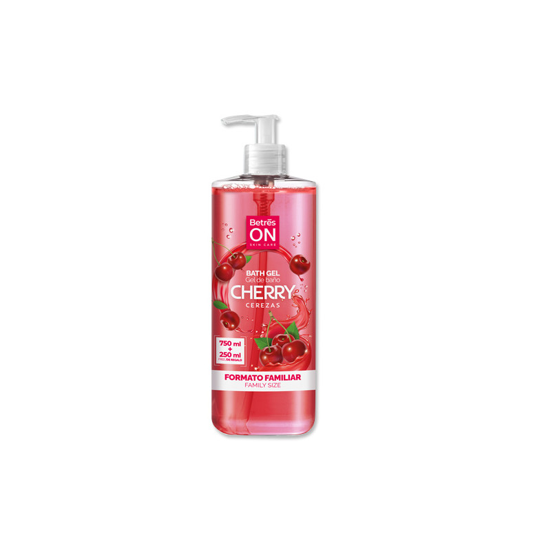 Betres On Gel Baño Cereza 1l
