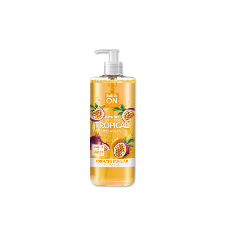 Betres On Gel Baño Tropical Maracuya 1l