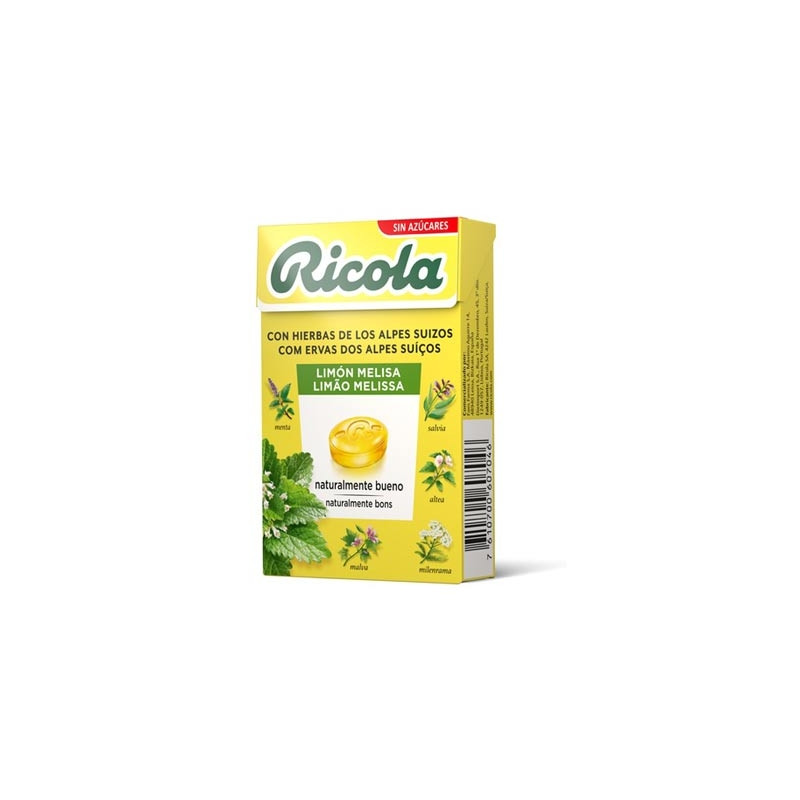 Ricola Caramelos Limon-Melisa S/Azucar 50gr