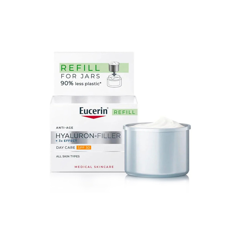 Eucerin Hyaluron-Filler Crema Dia Spf30 Recarga 50ml