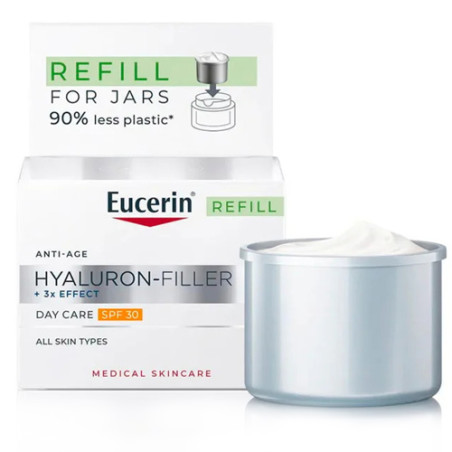 Eucerin Hyaluron-Filler Crema Dia Spf30 Recarga 50ml