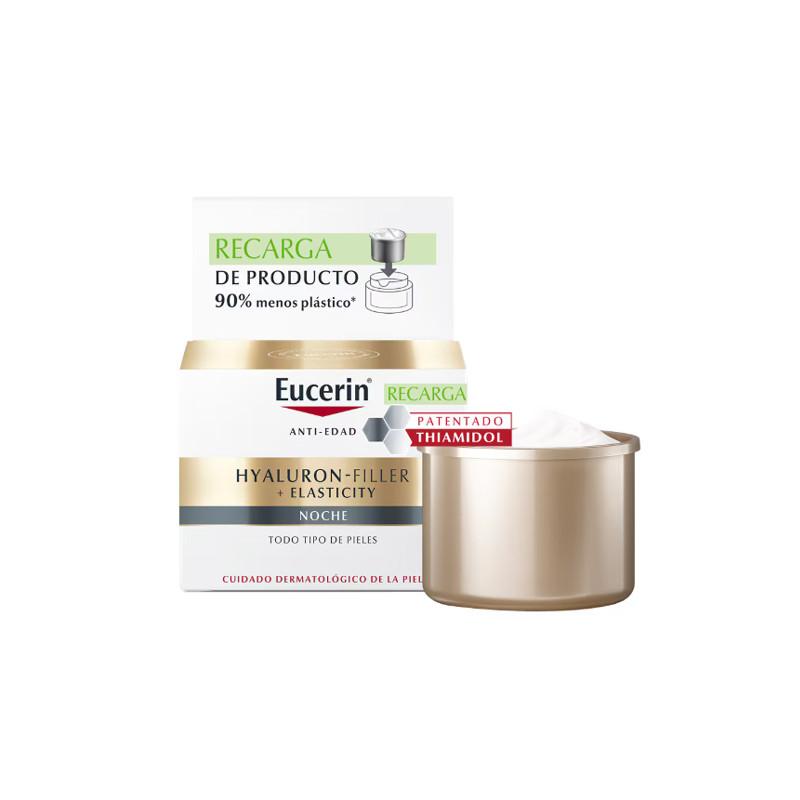 Eucerin Hyaluron-Filler + Elasticity Crema Noche Recarga 50ml