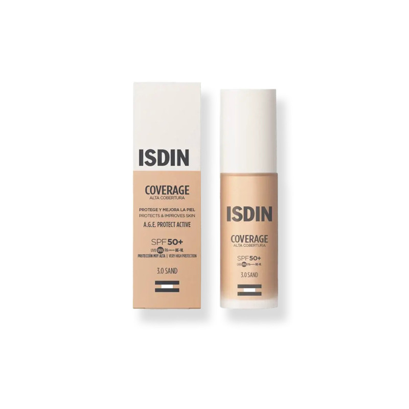 Isdin Coverage Maquillaje Spf50+ Color 3.0 Sand 30gr