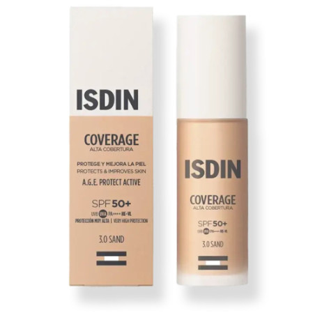 Isdin Coverage Maquillaje Spf50+ Color 3.0 Sand 30gr