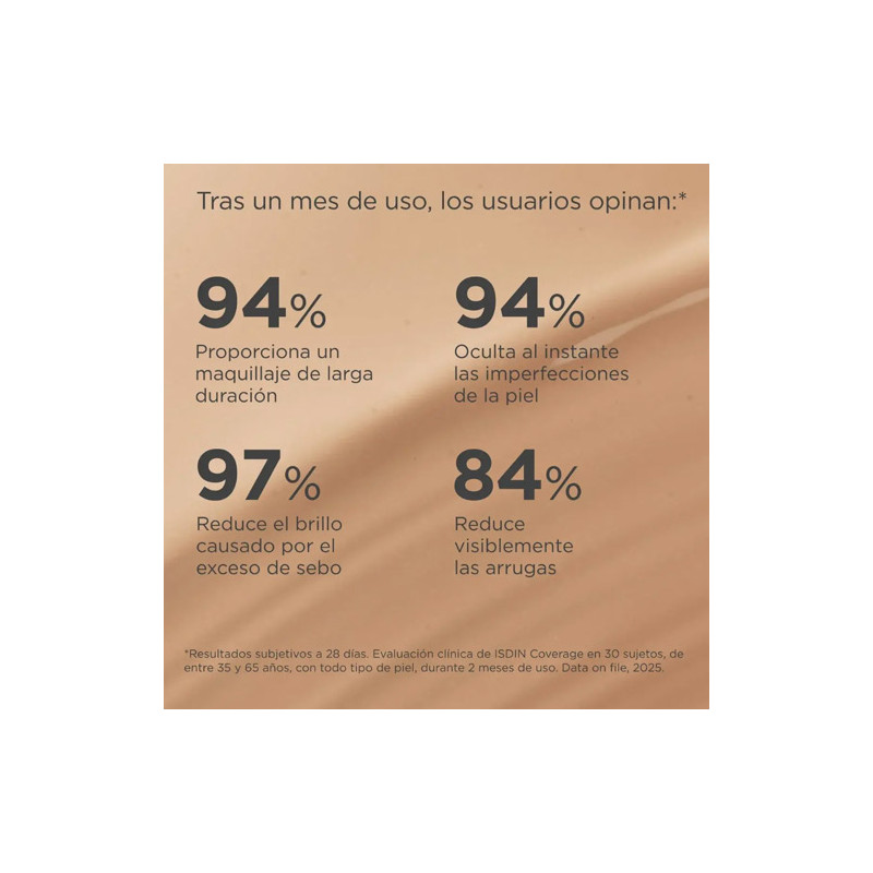 Isdin Coverage Maquillaje Spf50+ Color 3.0 Sand 30gr