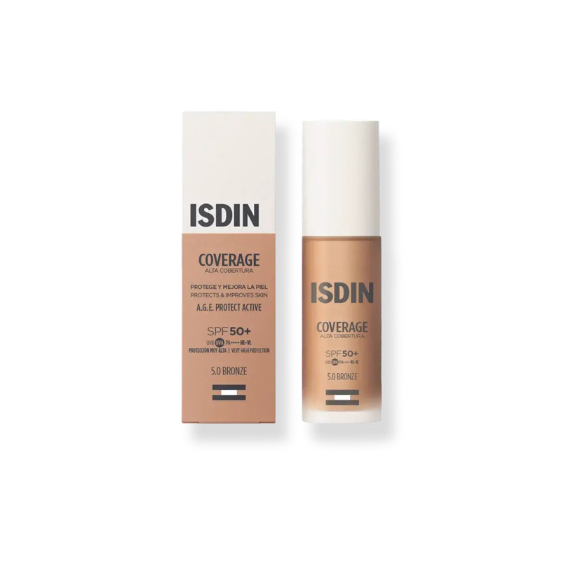 Isdin Coverage Maquillaje SPF50+ Color 5.0 Bronce 30gr