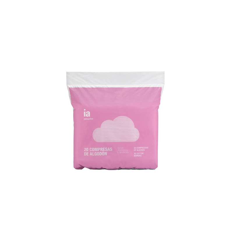 Interapothek Compresas de Algodon 20 uds
